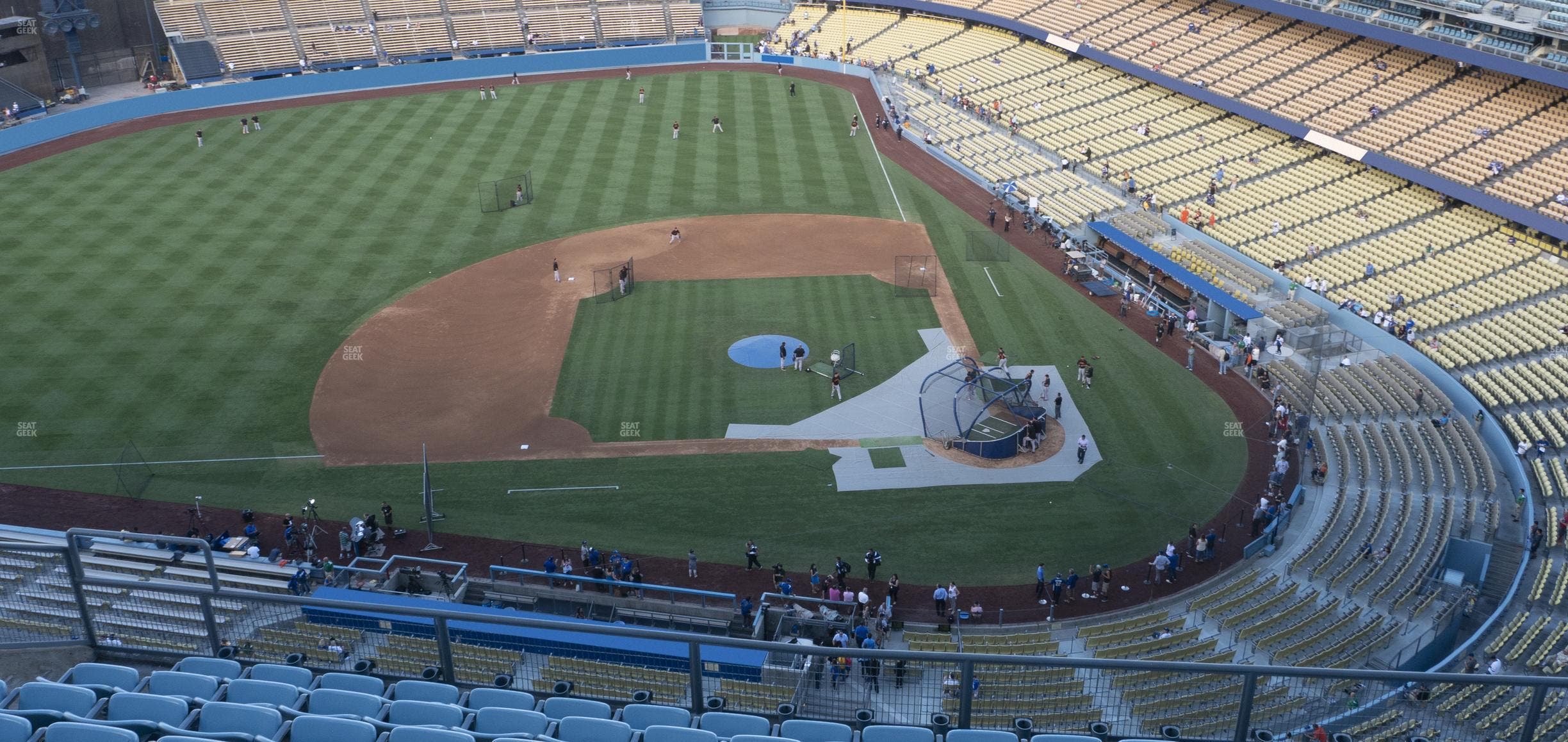 Dodger Stadium - Section 13 Td Seat View