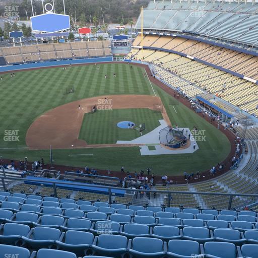 Dodger Stadium - Section 13 Td Seat View