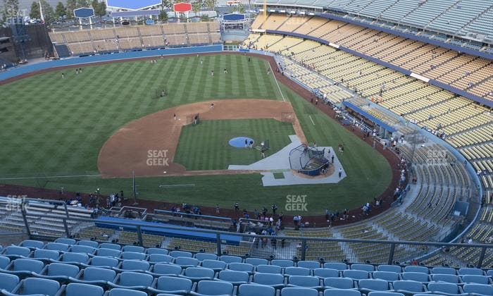 Dodger Stadium - Section 13 Td Seat View