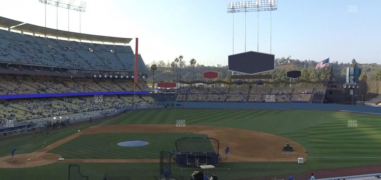 Dodger Stadium - Section 130 Lg Seat View