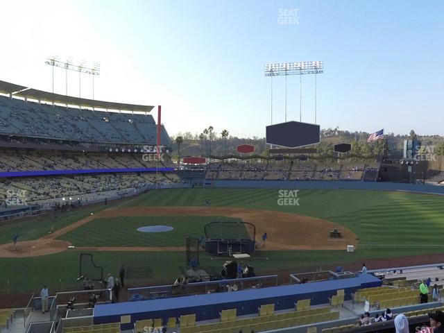 Dodger Stadium - Section 130 Lg Seat View