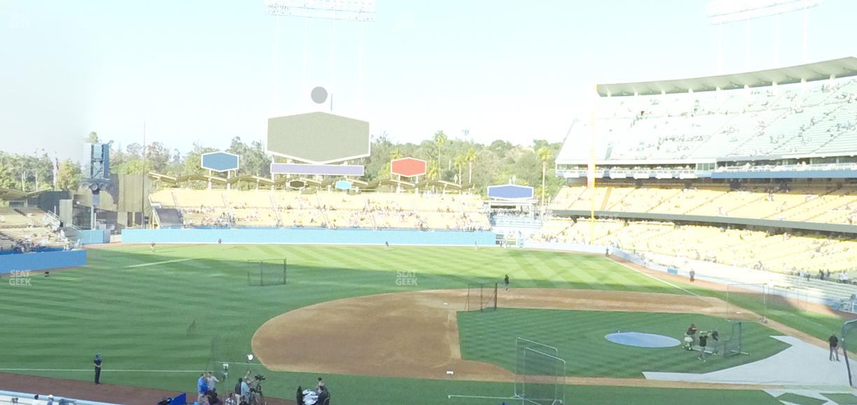 Dodger Stadium - Section 131 Lg Seat View