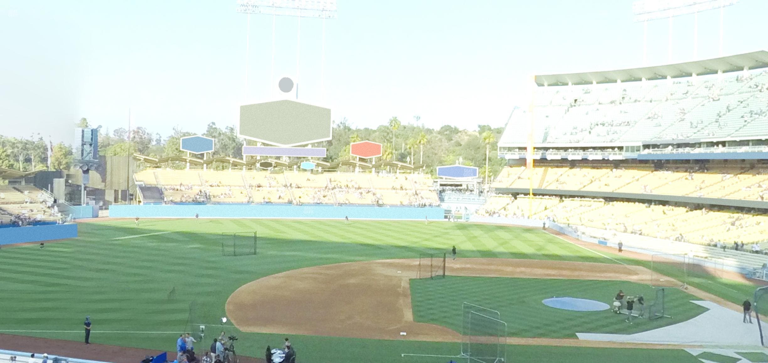 Dodger Stadium - Section 131 Lg Seat View