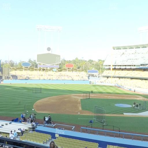 Dodger Stadium - Section 131 Lg Seat View