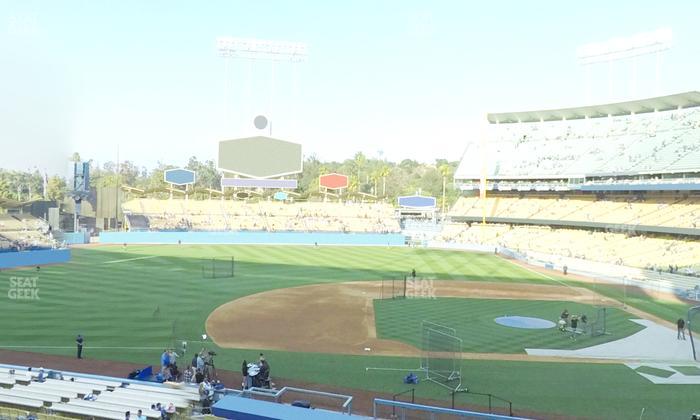 Dodger Stadium - Section 131 Lg Seat View