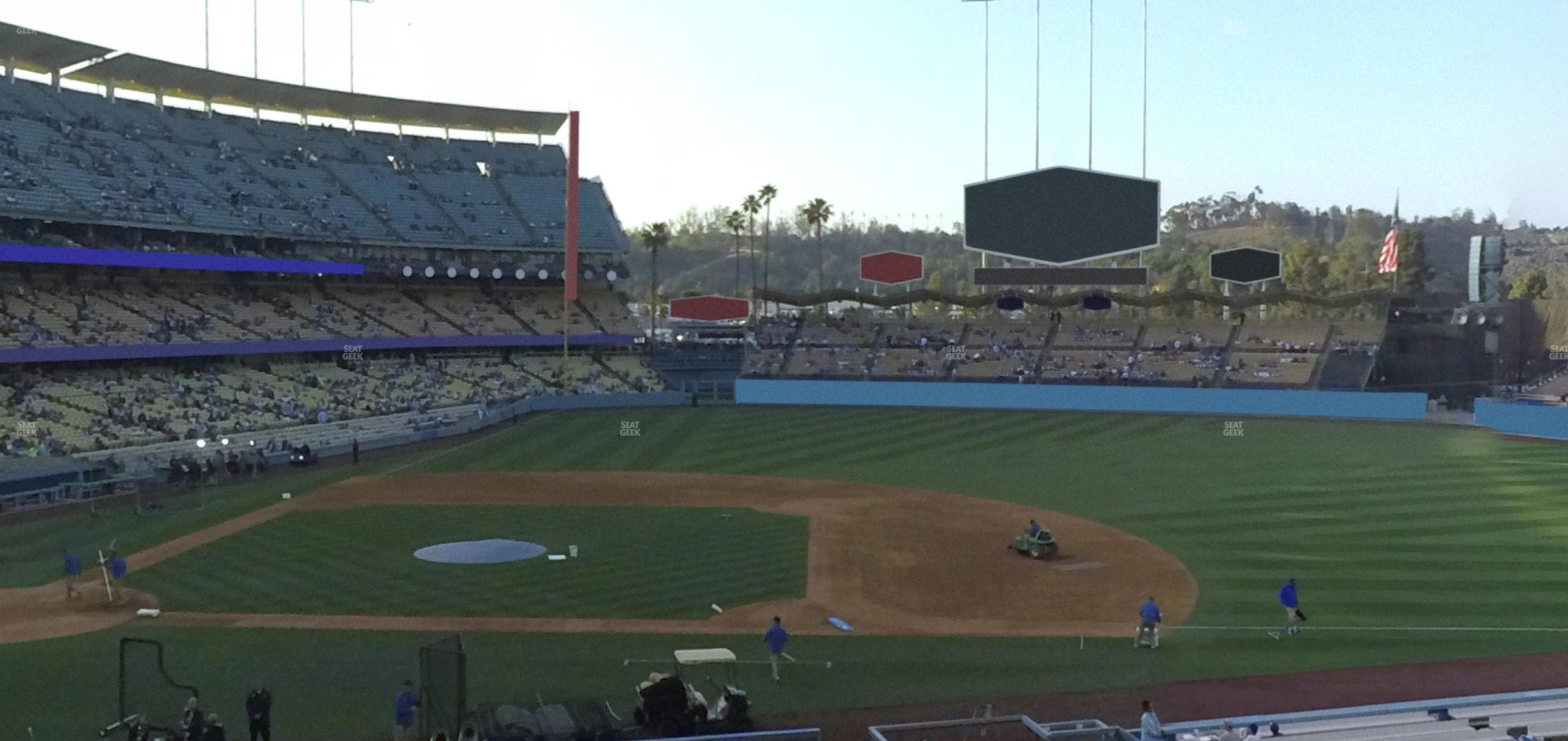 Dodger Stadium - Section 132 Lg Seat View