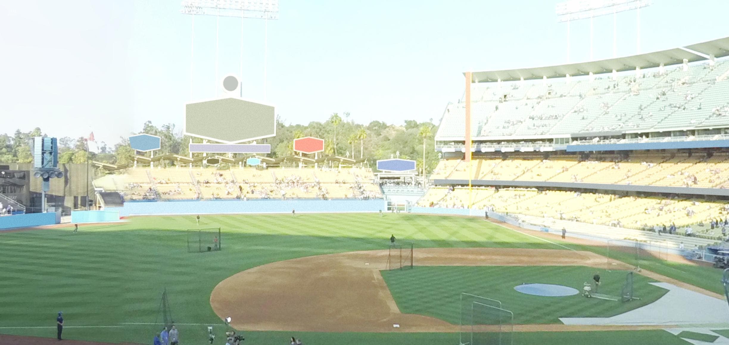 Dodger Stadium - Section 133 Lg Seat View