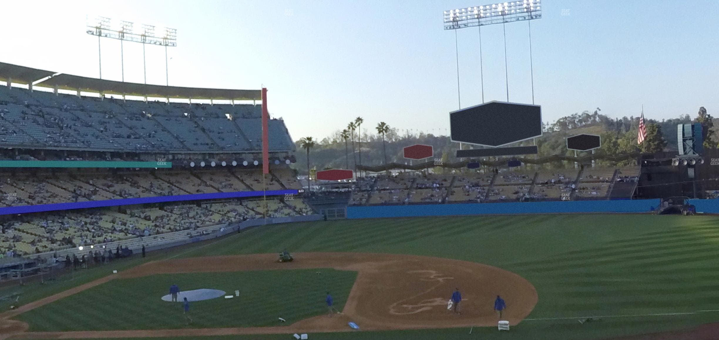 Dodger Stadium - Section 134 Lg Seat View
