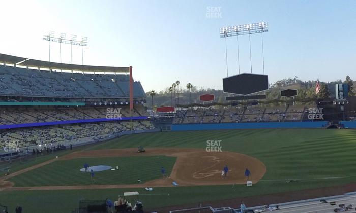 Dodger Stadium - Section 134 Lg Seat View