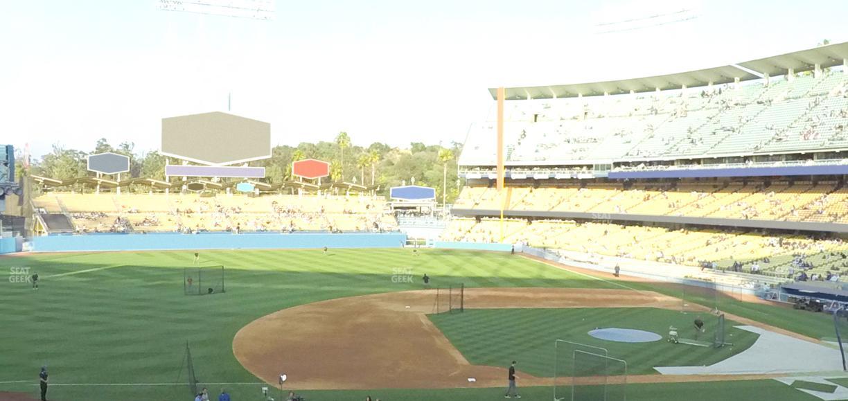 Dodger Stadium - Section 135 Lg Seat View