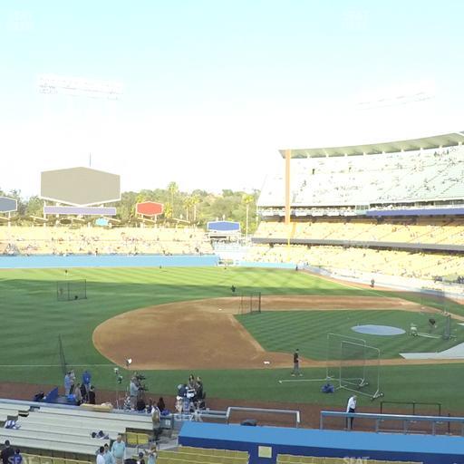 Dodger Stadium - Section 135 Lg Seat View