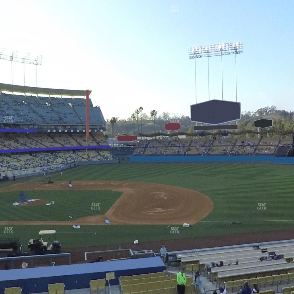 Dodger Stadium - Section 136 Lg Seat View