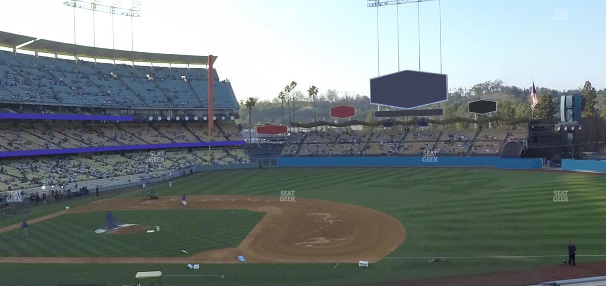 Dodger Stadium - Section 136 Lg Seat View
