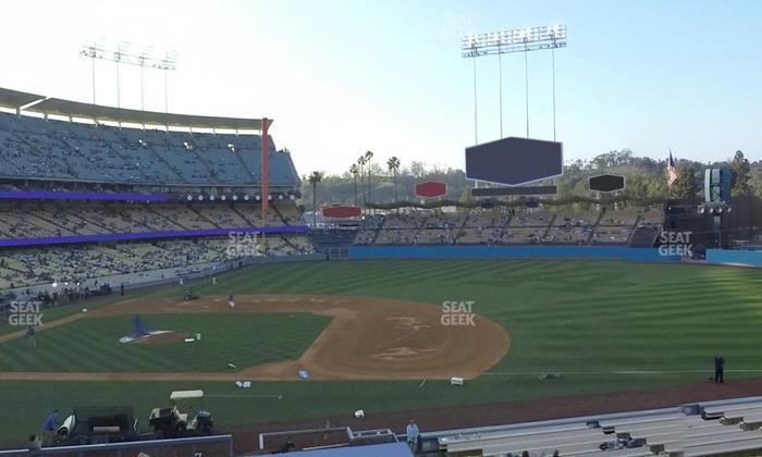 Dodger Stadium - Section 136 Lg Seat View