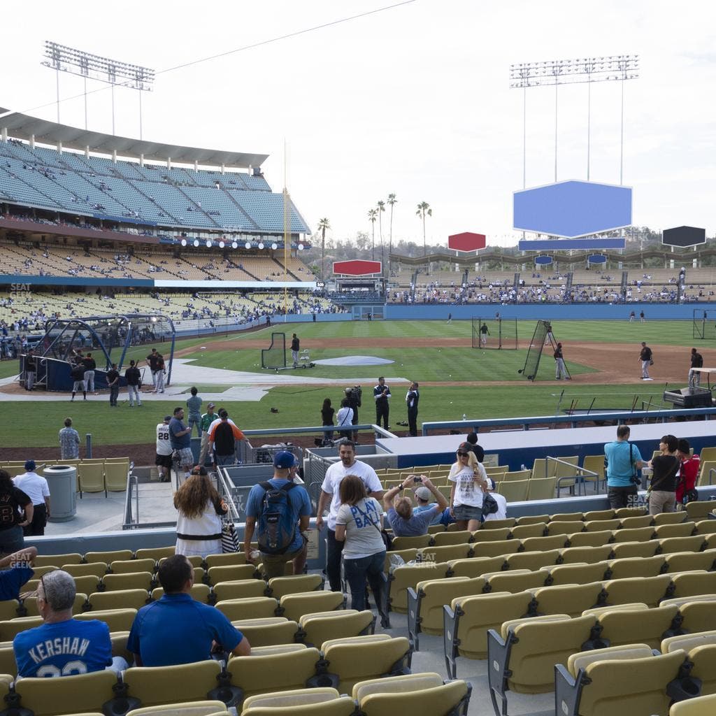 Dodger Stadium - Section 14 Fd Seat View