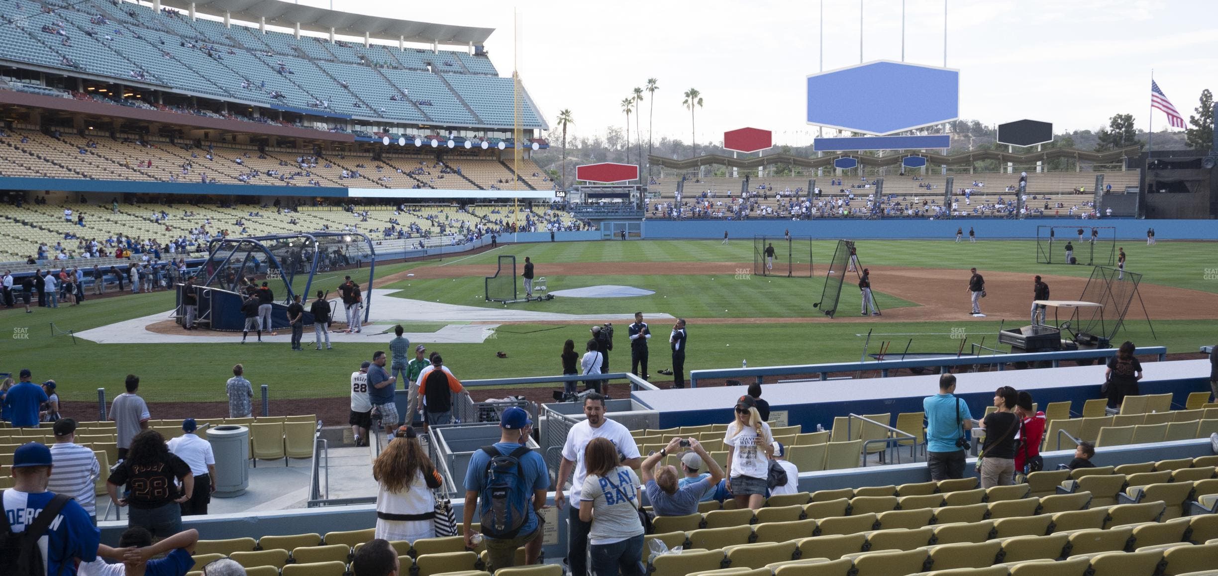 Dodger Stadium - Section 14 Fd Seat View