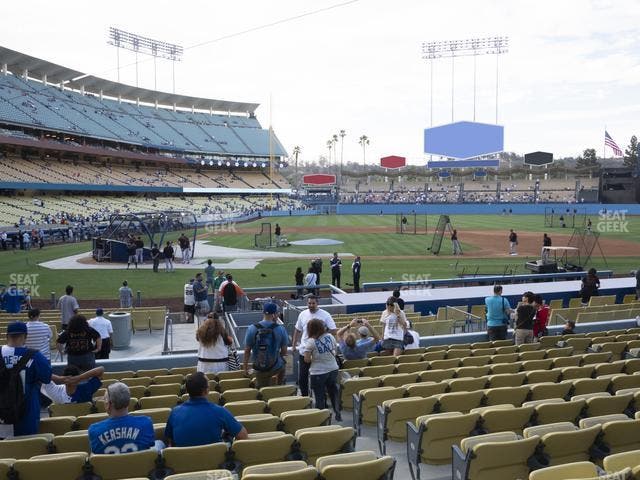 Dodger Stadium - Section 14 Fd Seat View
