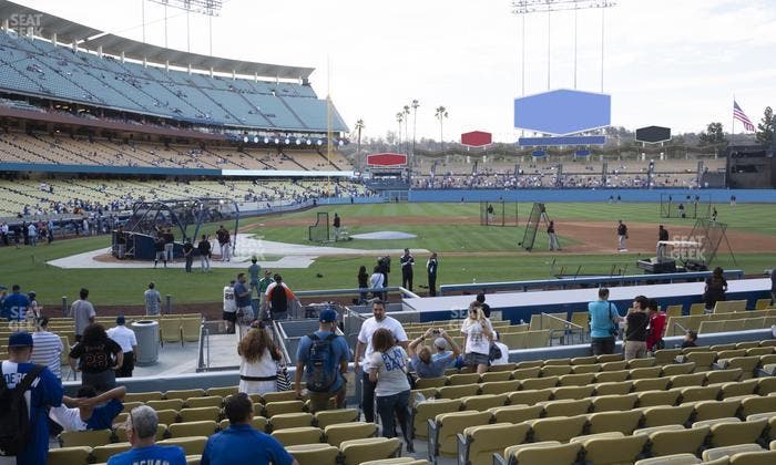 Dodger Stadium - Section 14 Fd Seat View