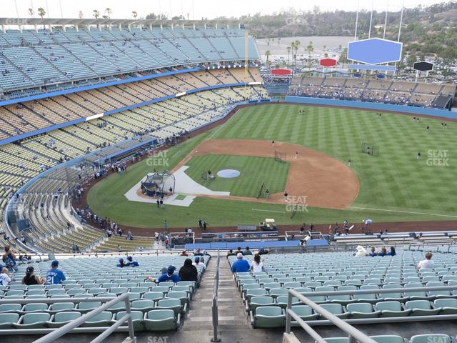 Dodger Stadium - Section 14 Rs Seat View