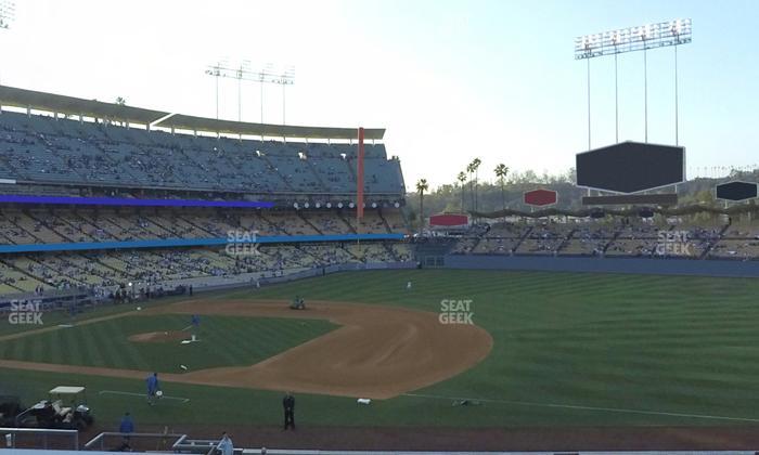 Dodger Stadium - Section 142 Lg Seat View