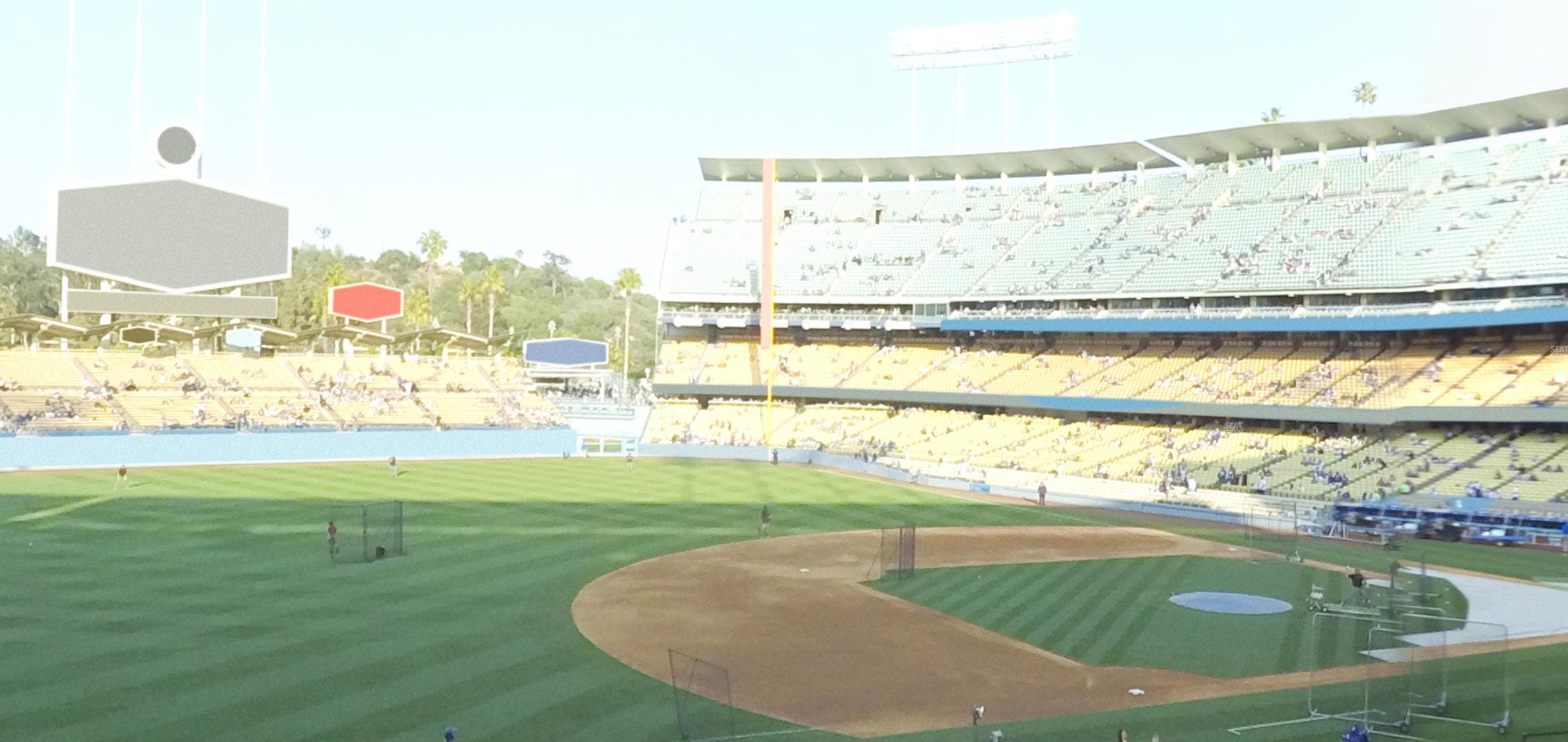 Dodger Stadium - Section 143 Lg Seat View