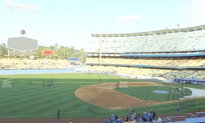 Dodger Stadium - Section 143 Lg Seat View