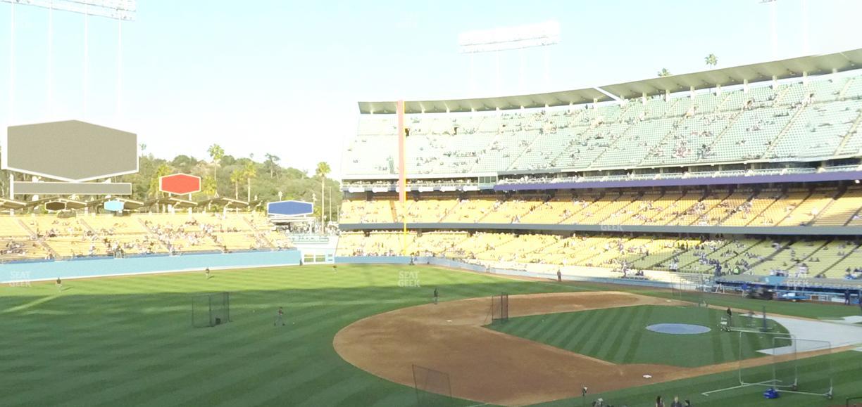Dodger Stadium - Section 145 Lg Seat View