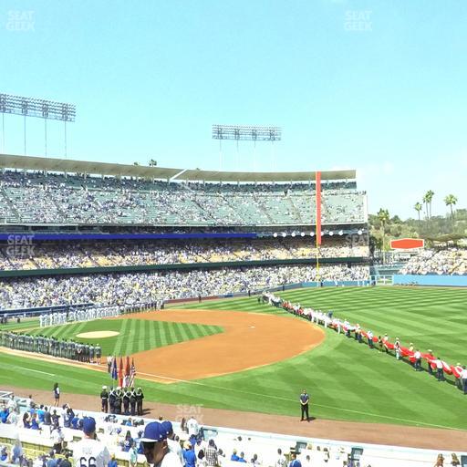 Dodger Stadium - Section 150 Lg Seat View