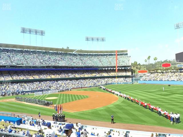 Dodger Stadium - Section 150 Lg Seat View