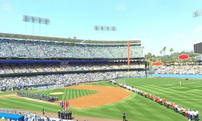 Dodger Stadium - Section 150 Lg Seat View
