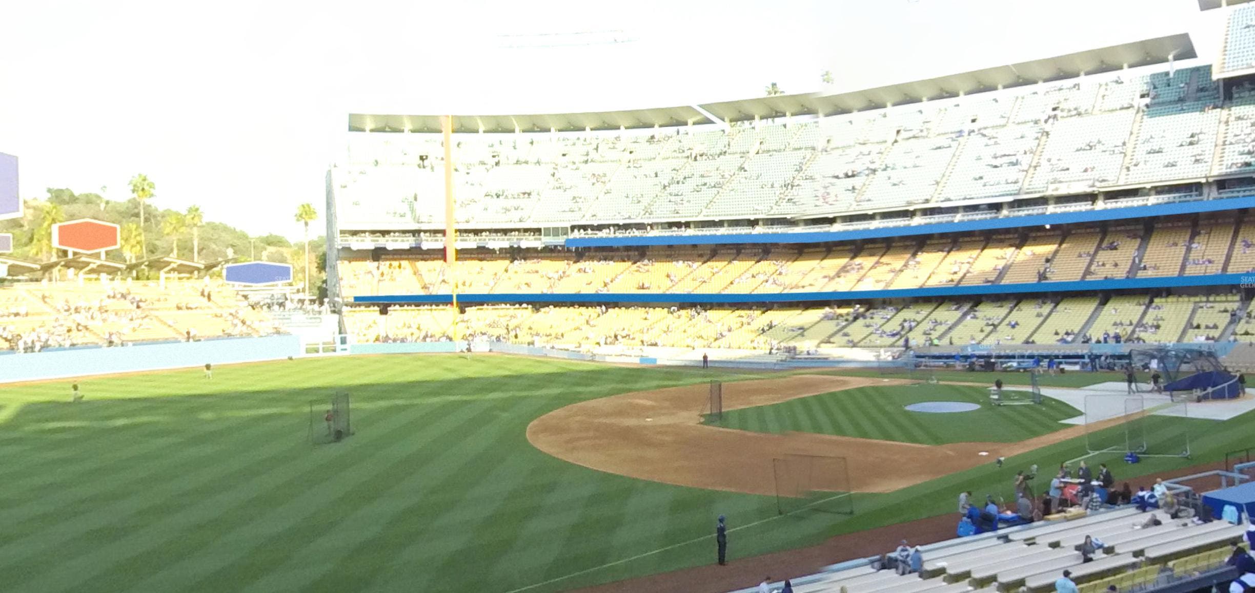 Dodger Stadium - Section 153 Lg Seat View