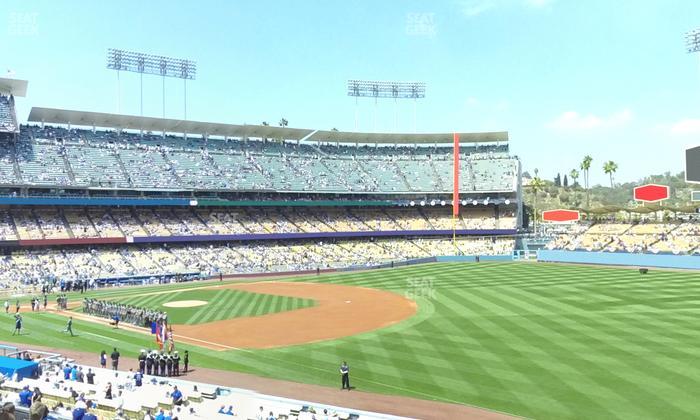 Dodger Stadium - Section 154 Lg Seat View