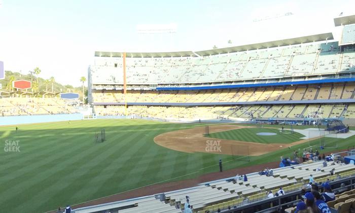 Dodger Stadium - Section 155 Lg Seat View
