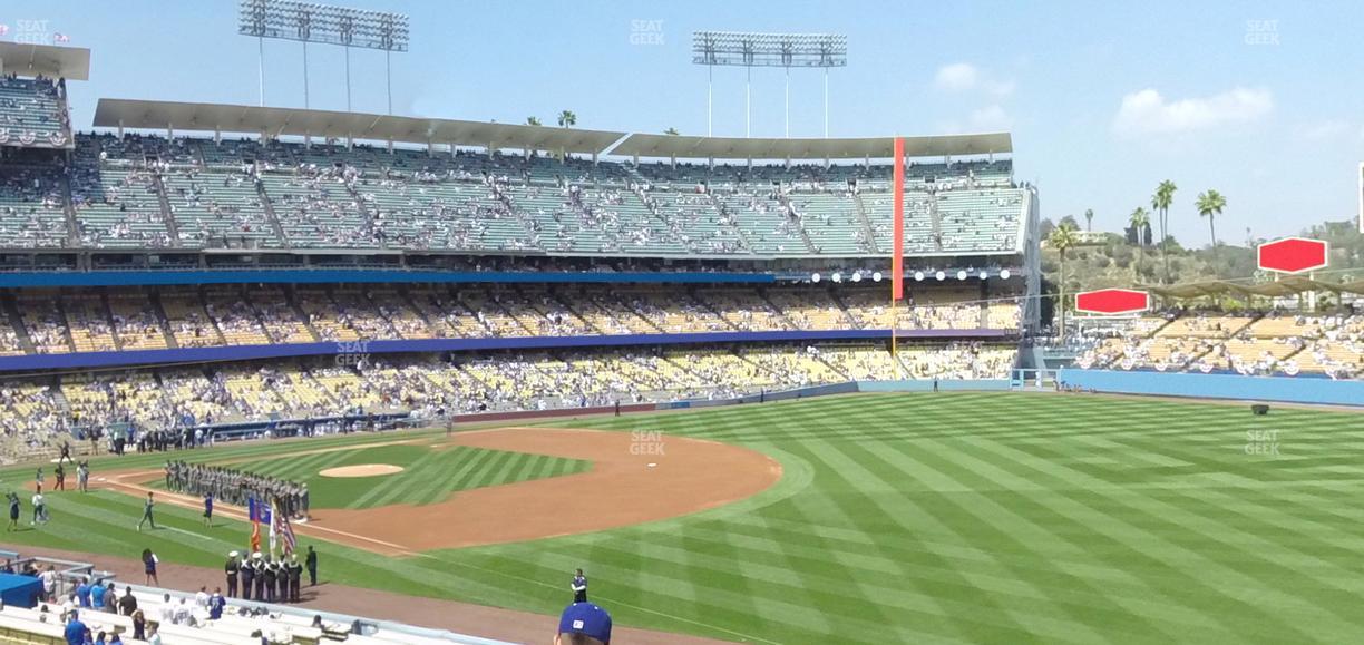Dodger Stadium - Section 156 Lg Seat View