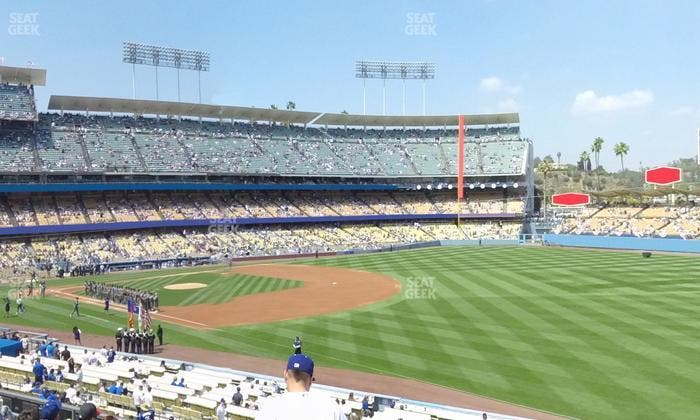 Dodger Stadium - Section 156 Lg Seat View