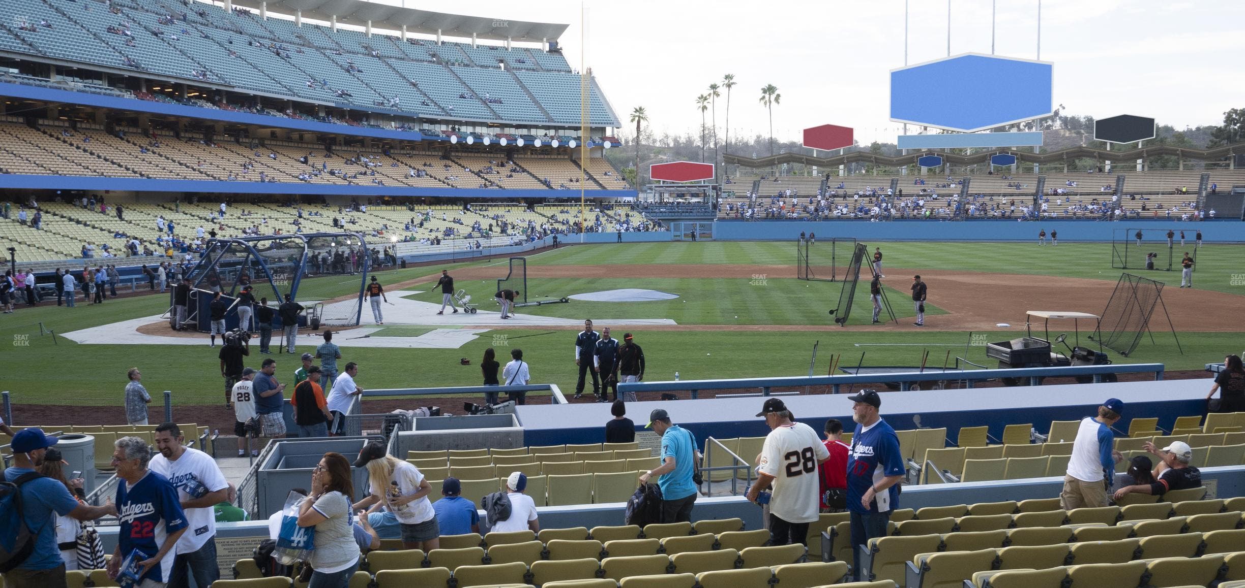 Dodger Stadium - Section 16 Fd Seat View