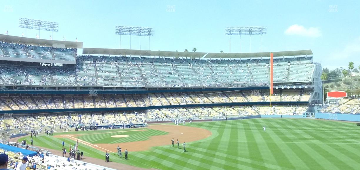 Dodger Stadium - Section 160 Lg Seat View