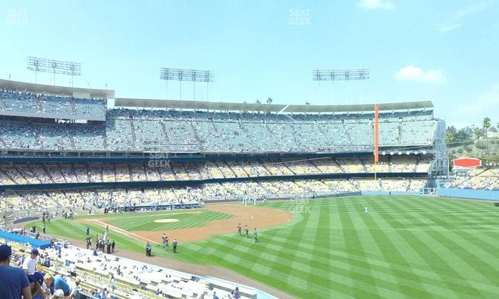 Dodger Stadium - Section 160 Lg Seat View