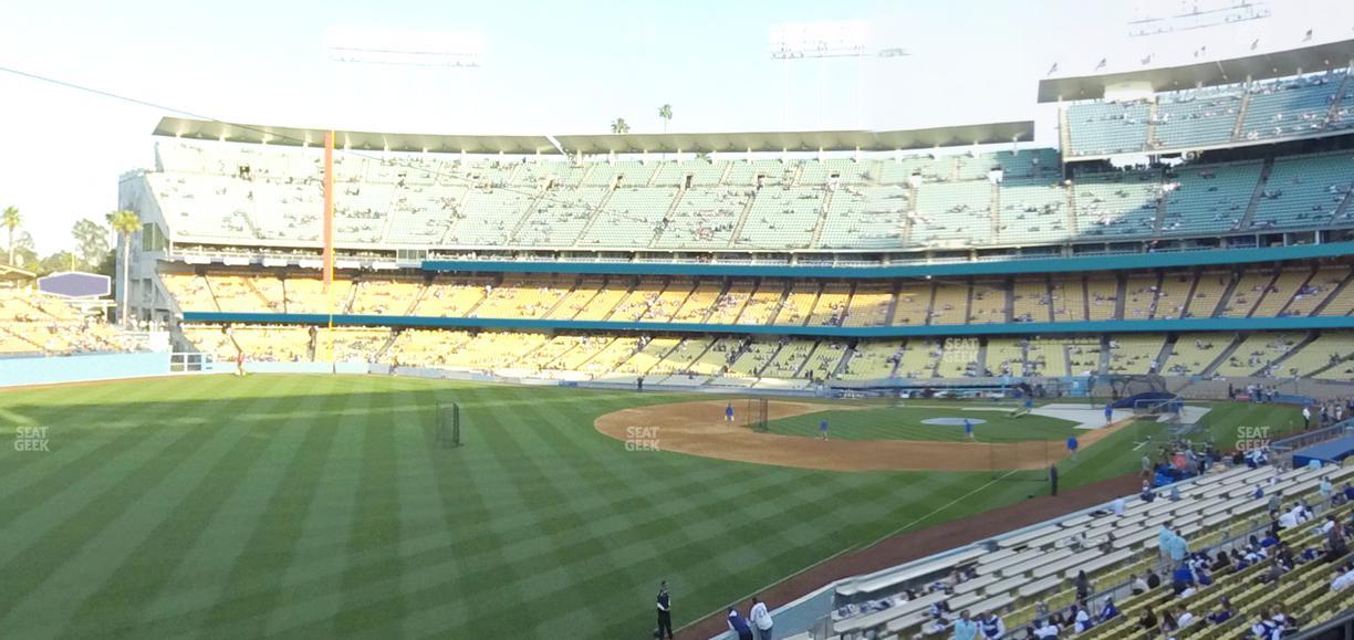 Dodger Stadium - Section 161 Lg Seat View