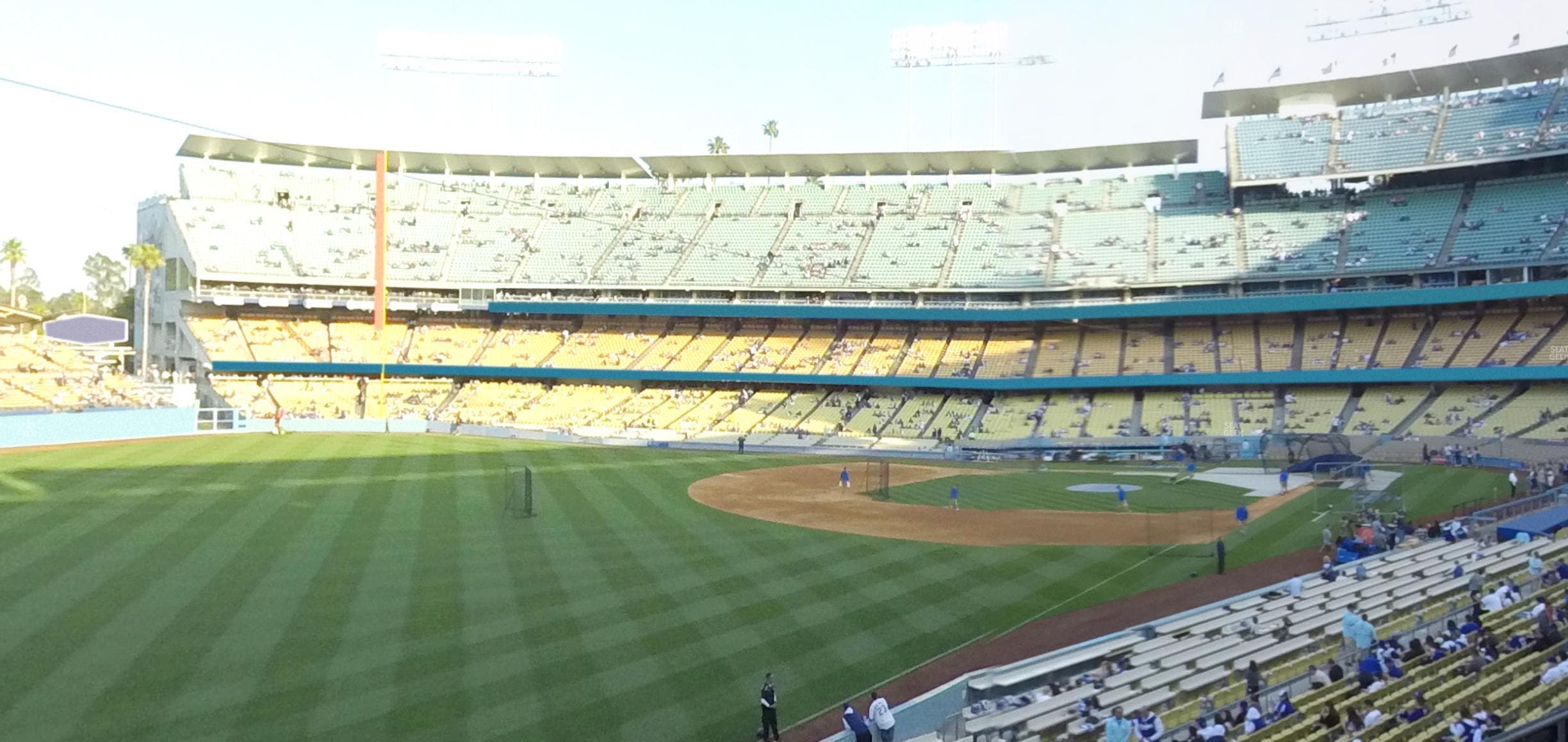 Dodger Stadium - Section 161 Lg Seat View