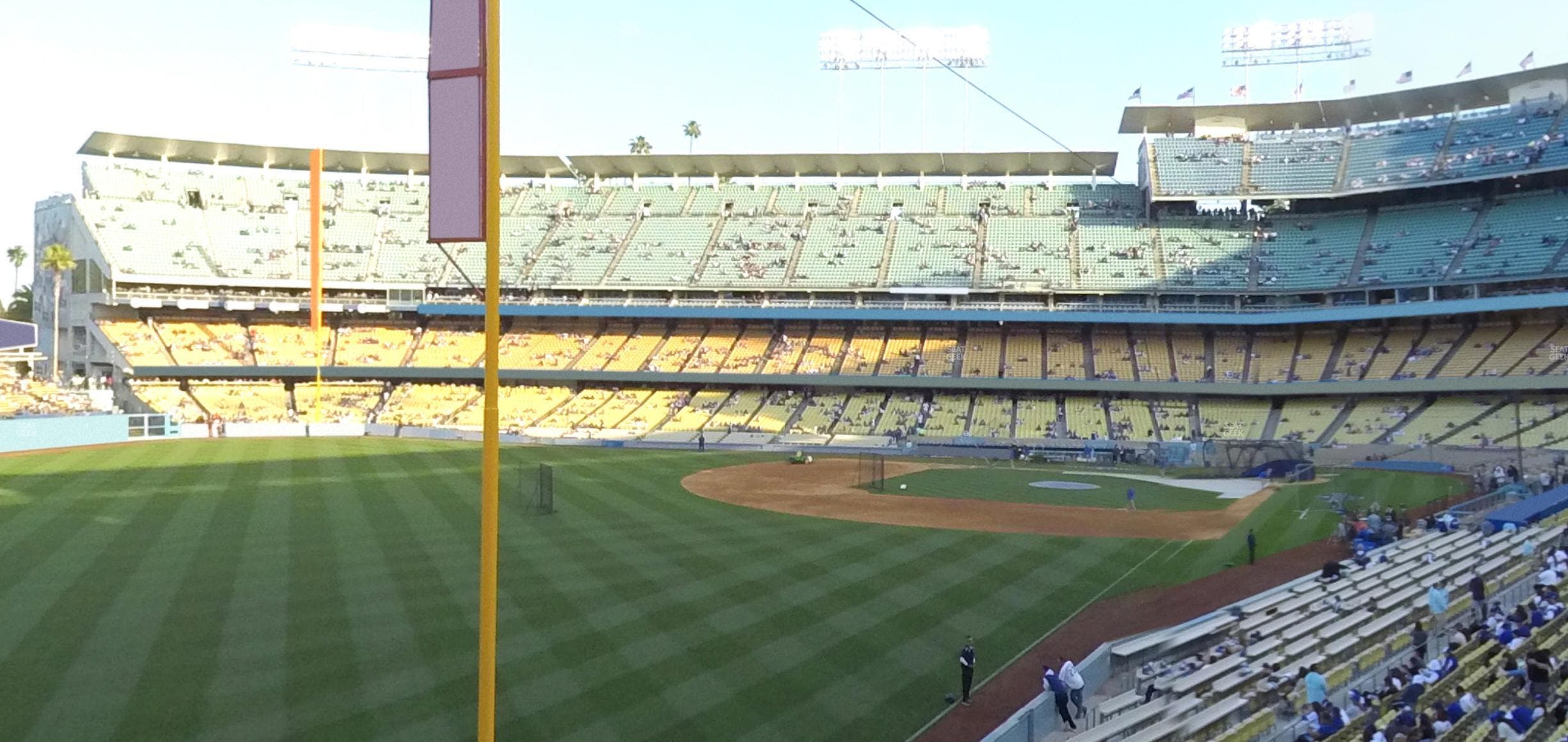 Dodger Stadium - Section 163 Lg Seat View