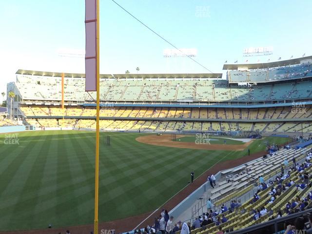 Dodger Stadium - Section 163 Lg Seat View