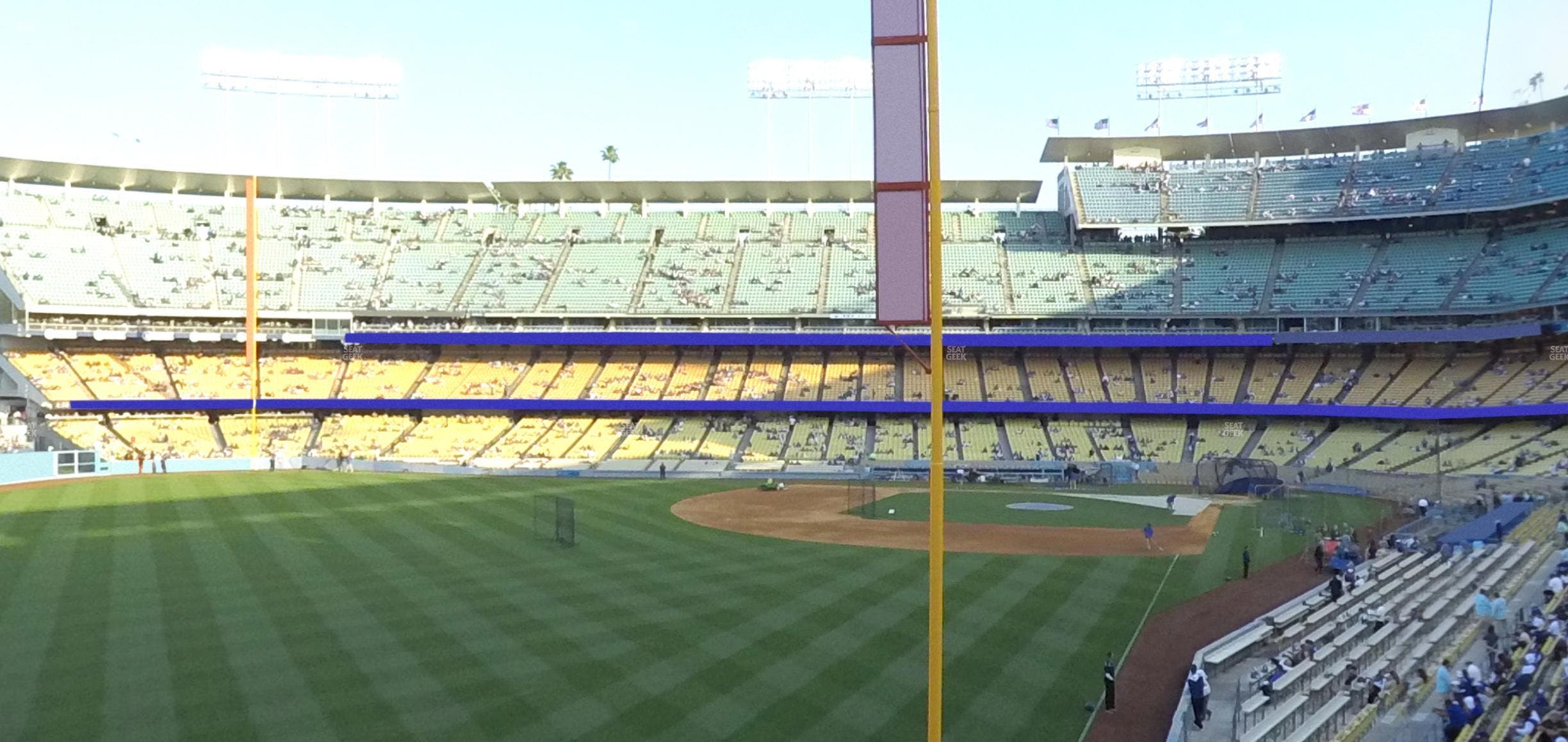 Dodger Stadium - Section 165 Lg Seat View