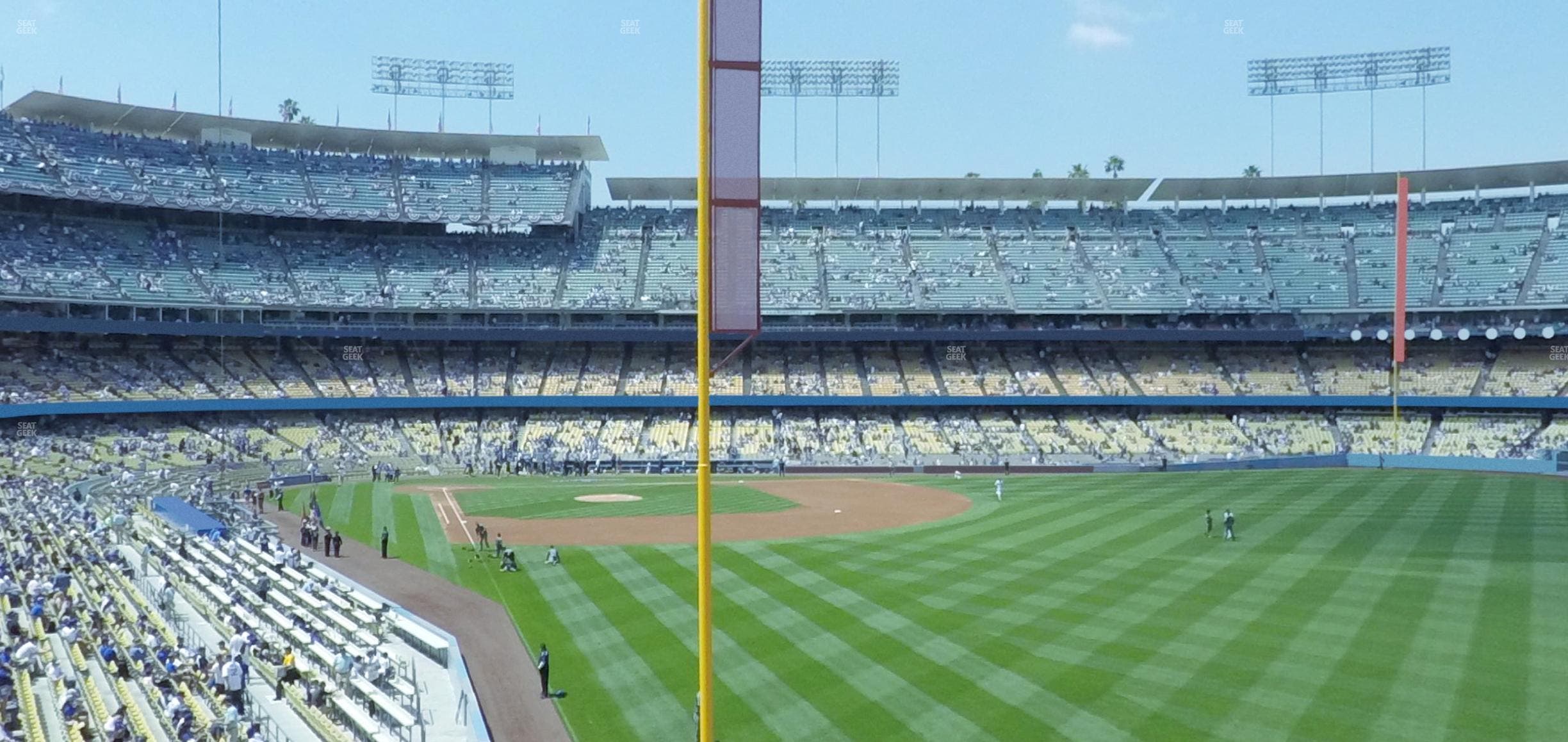 Dodger Stadium - Section 166 Lg Seat View