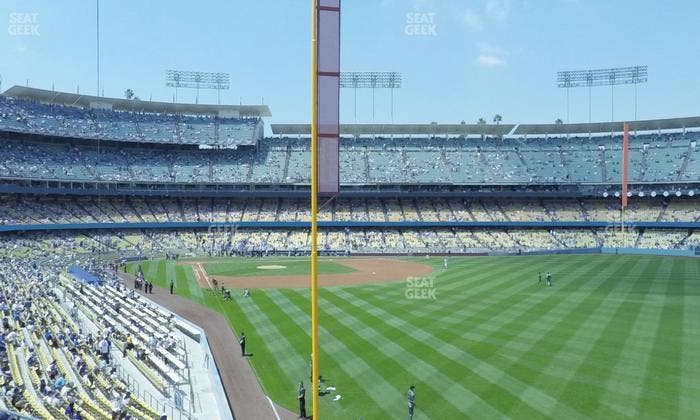 Dodger Stadium - Section 166 Lg Seat View