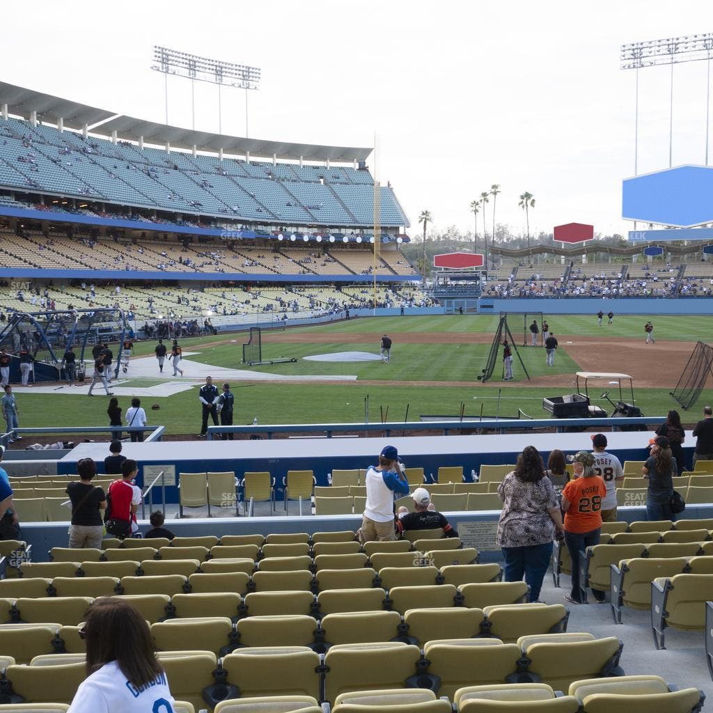 Dodger Stadium - Section 18 Fd Seat View