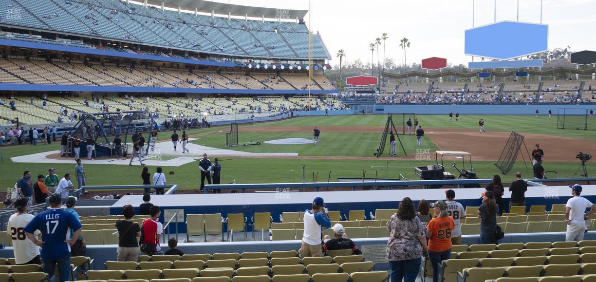 Dodger Stadium - Section 18 Fd Seat View