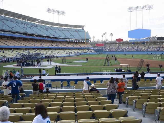 Dodger Stadium - Section 18 Fd Seat View
