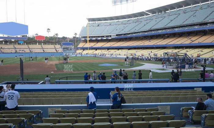Dodger Stadium - Section 19 Fd Seat View