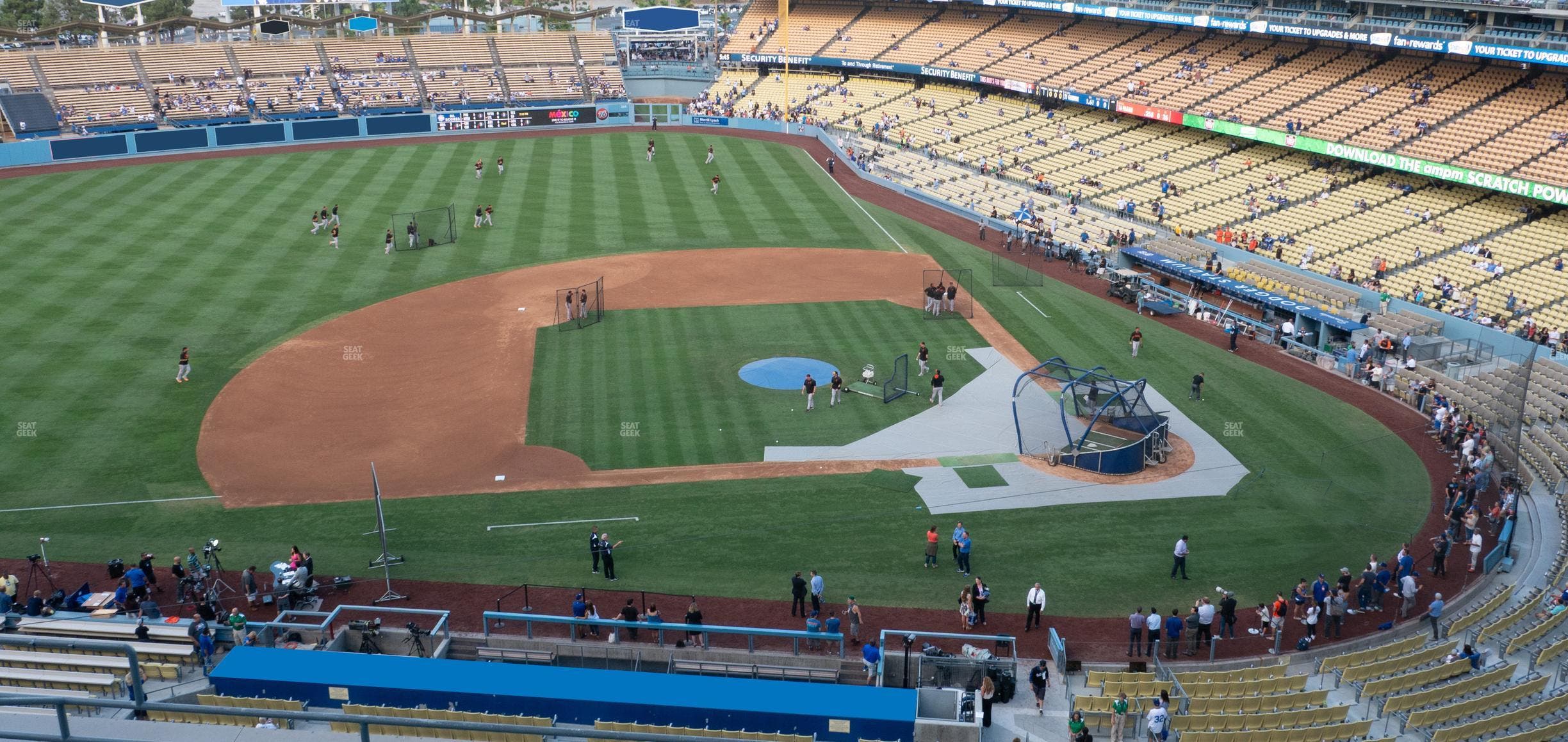 Dodger Stadium - Section 19 Rs Seat View